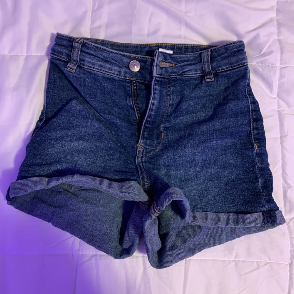 h and m jean shorts